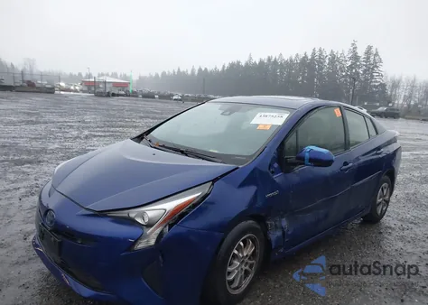 2017 Toyota Prius Two from USA, damaged, VIN JTDKBRFU7H3056853